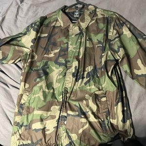 Nike sb coaches jacket EUC size xl camouflage
